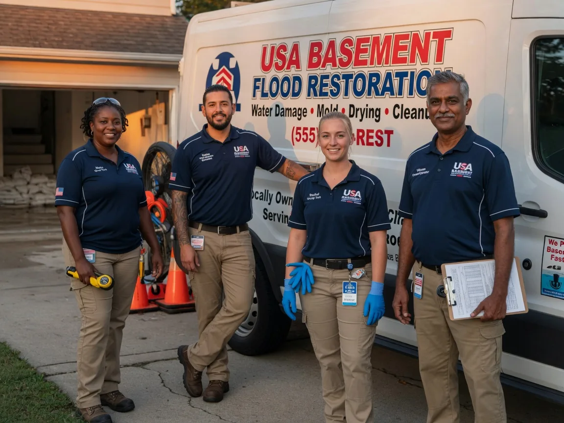 Basement Flood Cleanup company in Angie, LA
