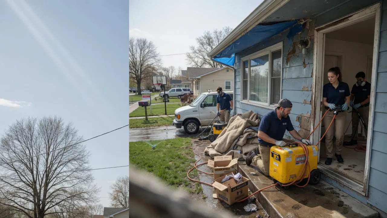 Basement Flood Cleanup in Angie, LA near me